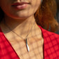 Iron Will Necklace - Rhodium Plated Sterling Silver