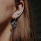 Meteor Shower Earrings - Rhodium Plated Sterling Silver