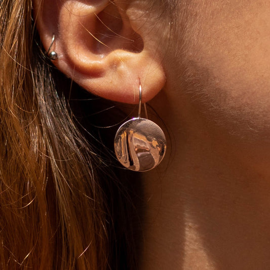 Dawn Earrings - Rose Gold plated sterling silver