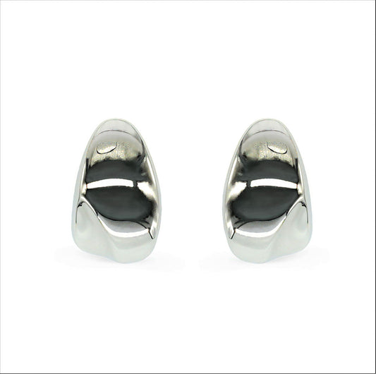 Wholesome Earrings - Rhodium Plated Sterling Silver